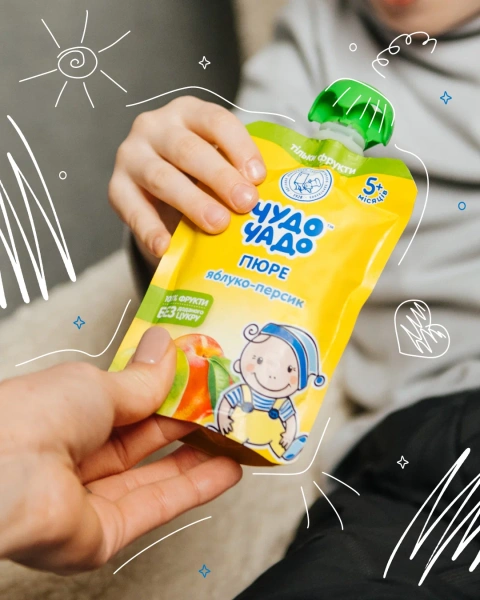 ЧУДО-ЧАДО Пюре манго-яблоко-банан 90гр